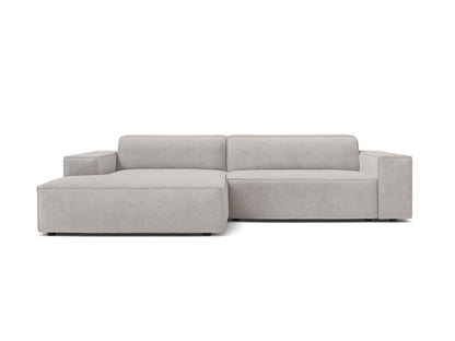 Jodie — Corner Sofa (224x162x77 cm) Light Grey (Liberty 18) Left