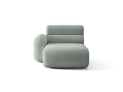 Neo — Chaise Longue (110x165x83 cm) Muted Blue (SILENCIO 72) Left