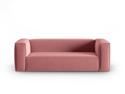 Mackay — Sofa Flamingo (Casino Salmon) Black Plastic