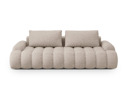 Linz — Sofa Sand (Sorella 05) Black Plastic
