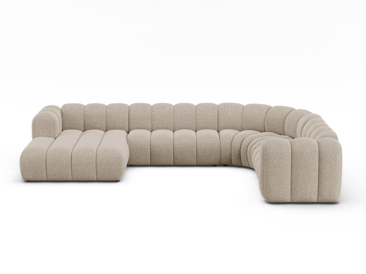 Lupine — Panoraminė sofa (370,0 x 280,0 x 70,0 cm)