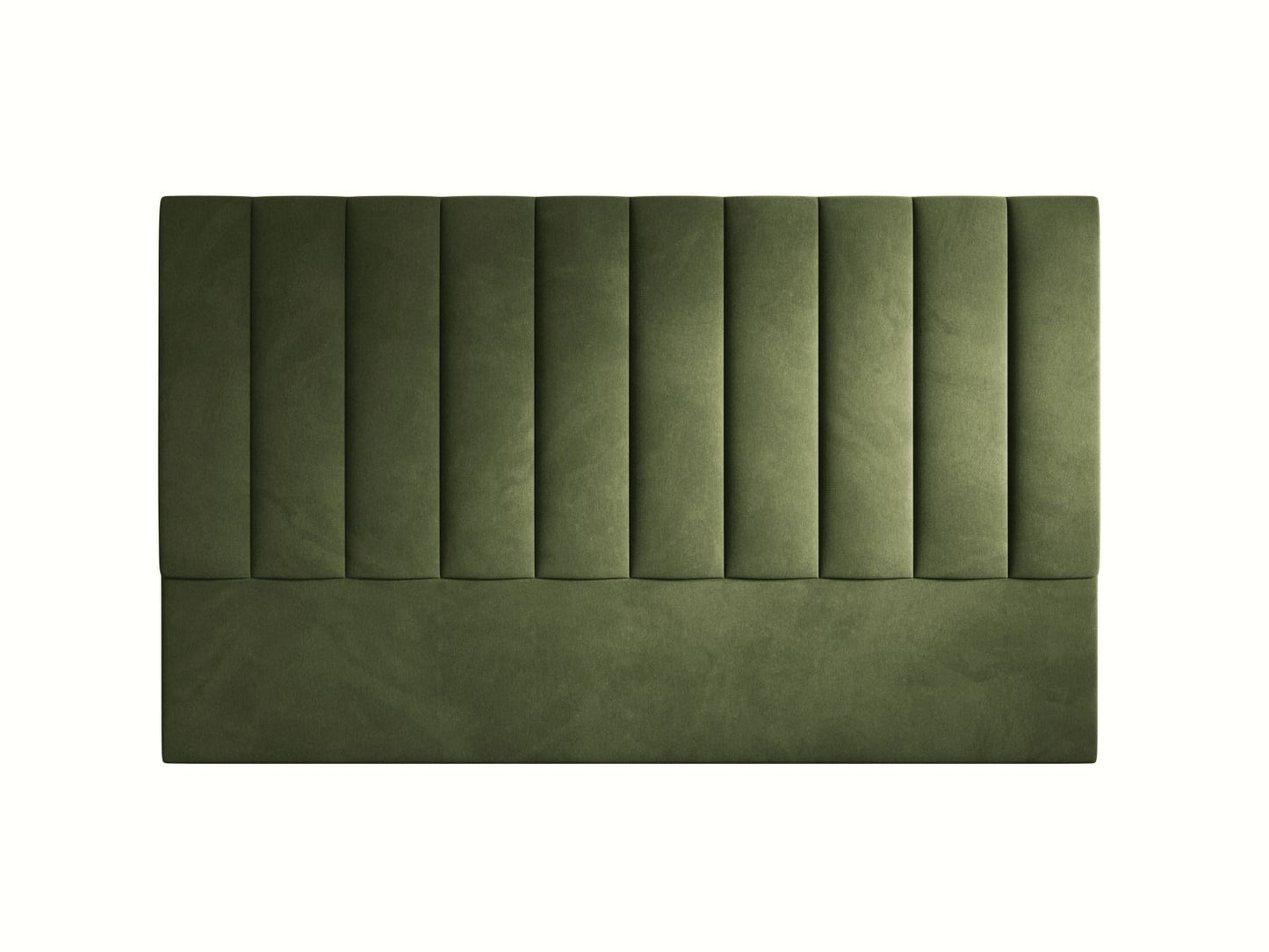 Marl — Headboard Army Green (Magic Velvet 2295) Black Plastic