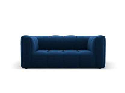 Moritz — Sofa Royal Blue (Bluvel 86) Black Plastic