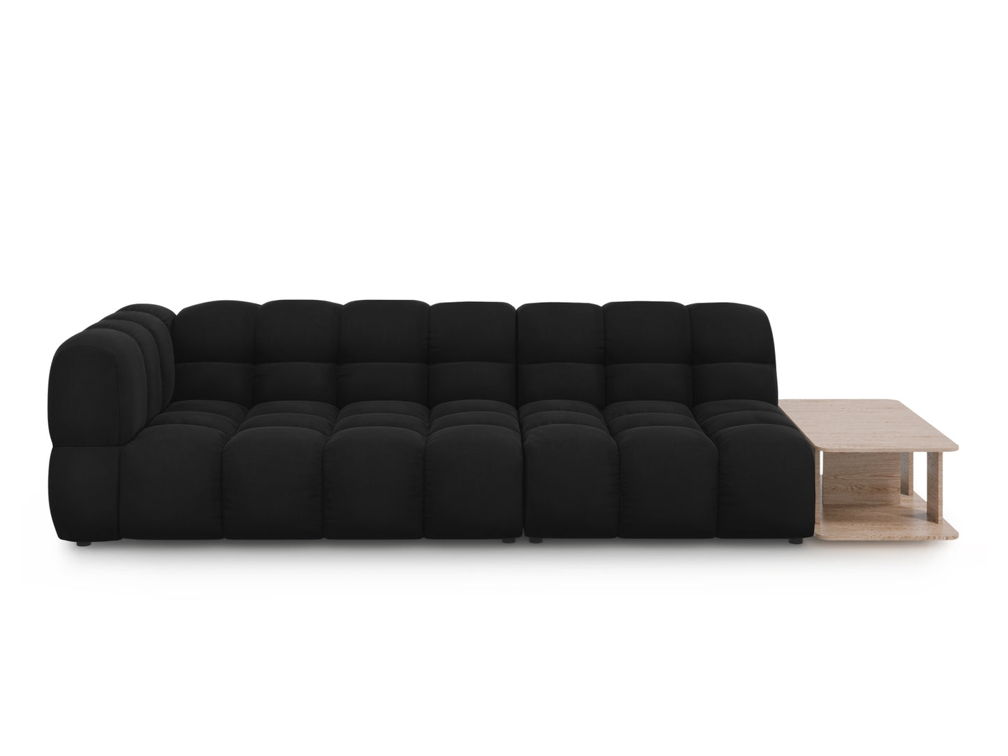 Sky — Sofa Black (Casino Black) Black Plastic Right