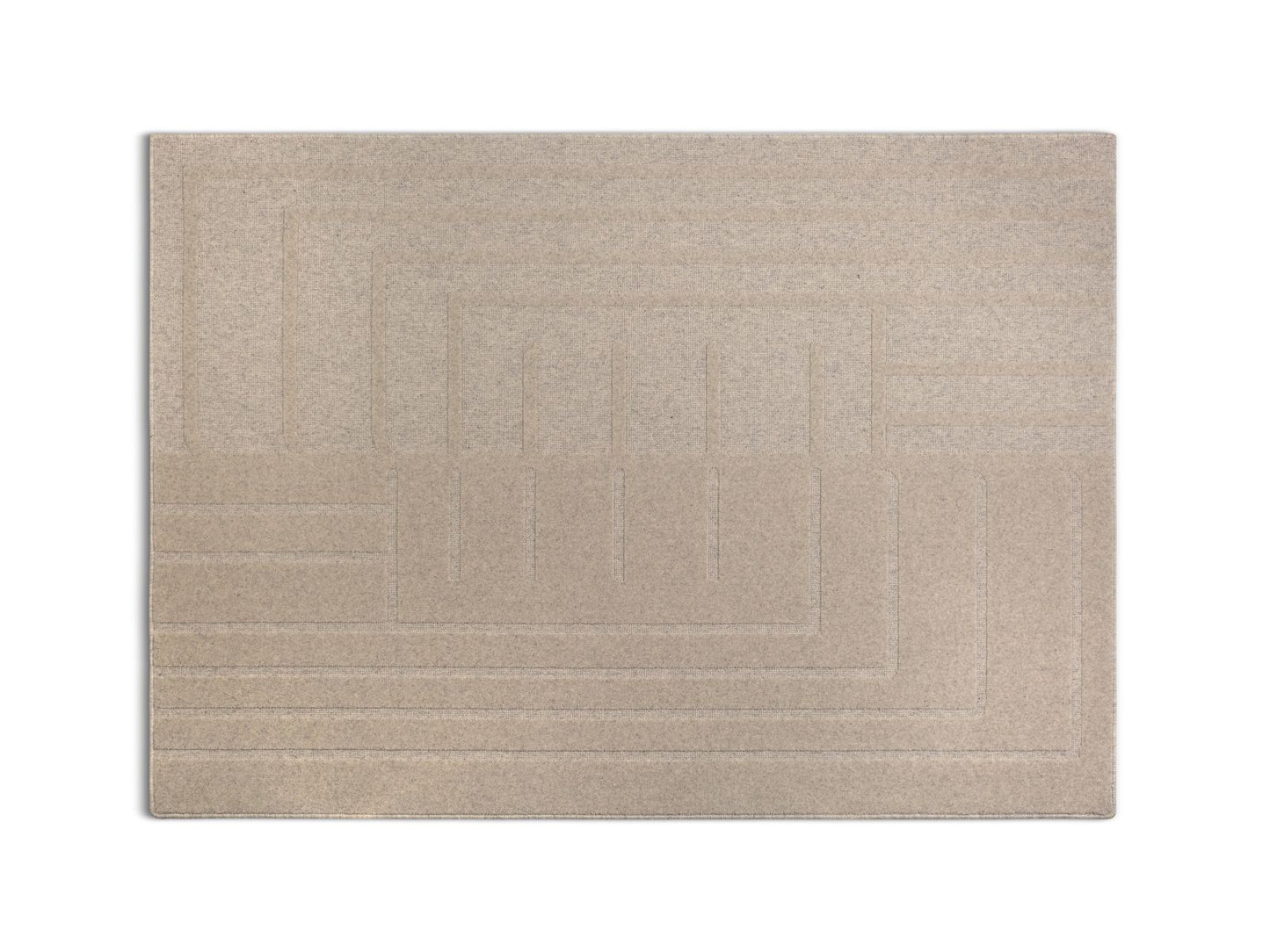 Kasai — Rug (230x160x1.25 cm) Light Grey (Light Grey)