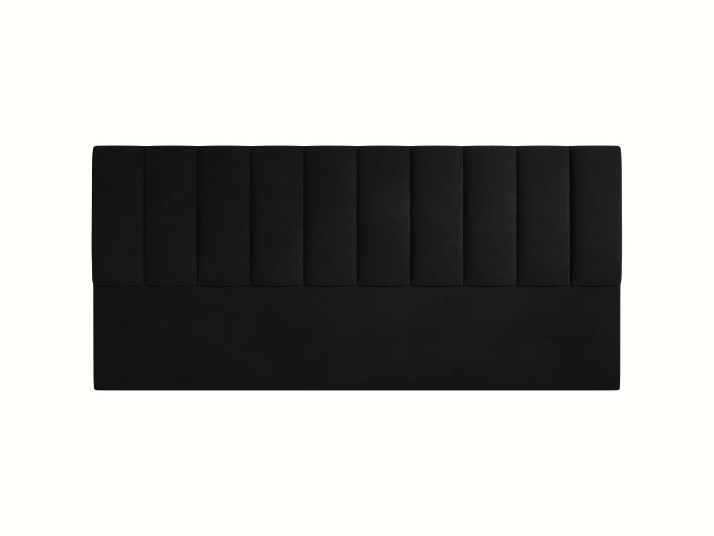 Marl — Headboard Black (Magic Velvet 2219) Black Plastic