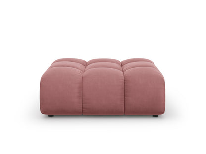 „Sky“ — pufas „Flamingo“ (kazino lašišos spalvos) juodos spalvos plastikas