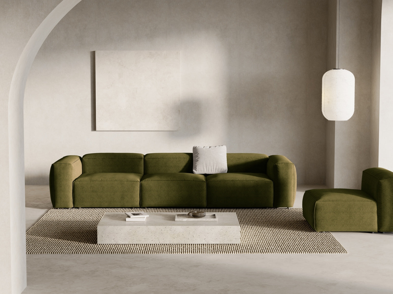 Bergamo — Sofa (364x108x70 cm)