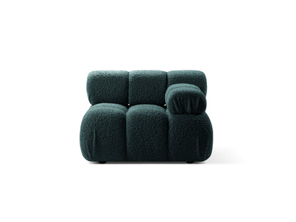 Bellis — Modular Sofa (94x94x70 cm) Petrol (Rolf 17) Right