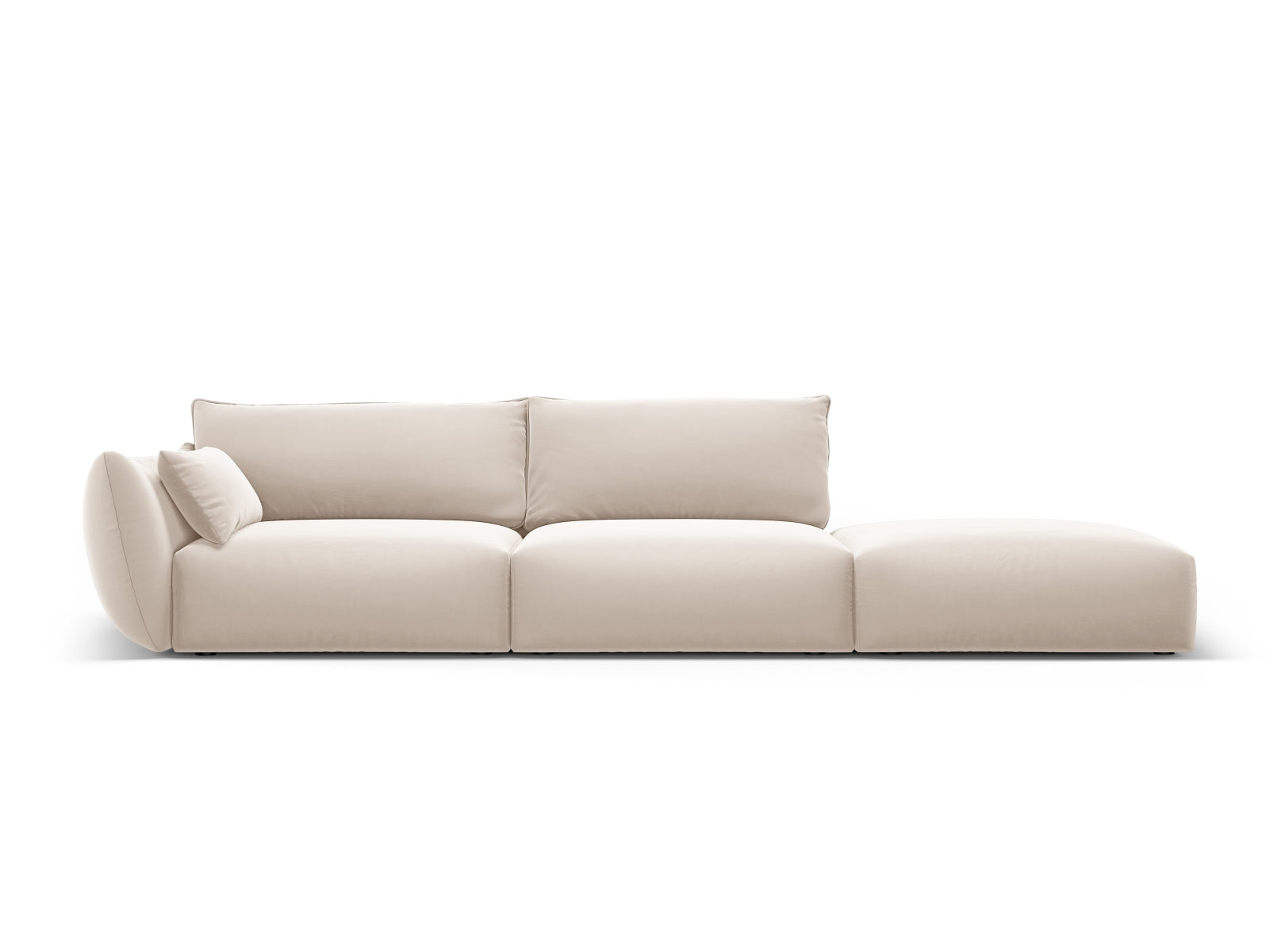 Matera — Diivan Beige (Salvador 1) Must Plast Parem