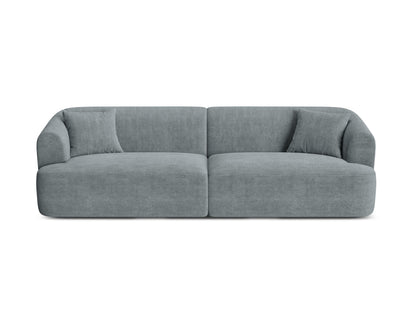 Campi — Sofa Dark Grey (Lincoln 94D) Black Plastic
