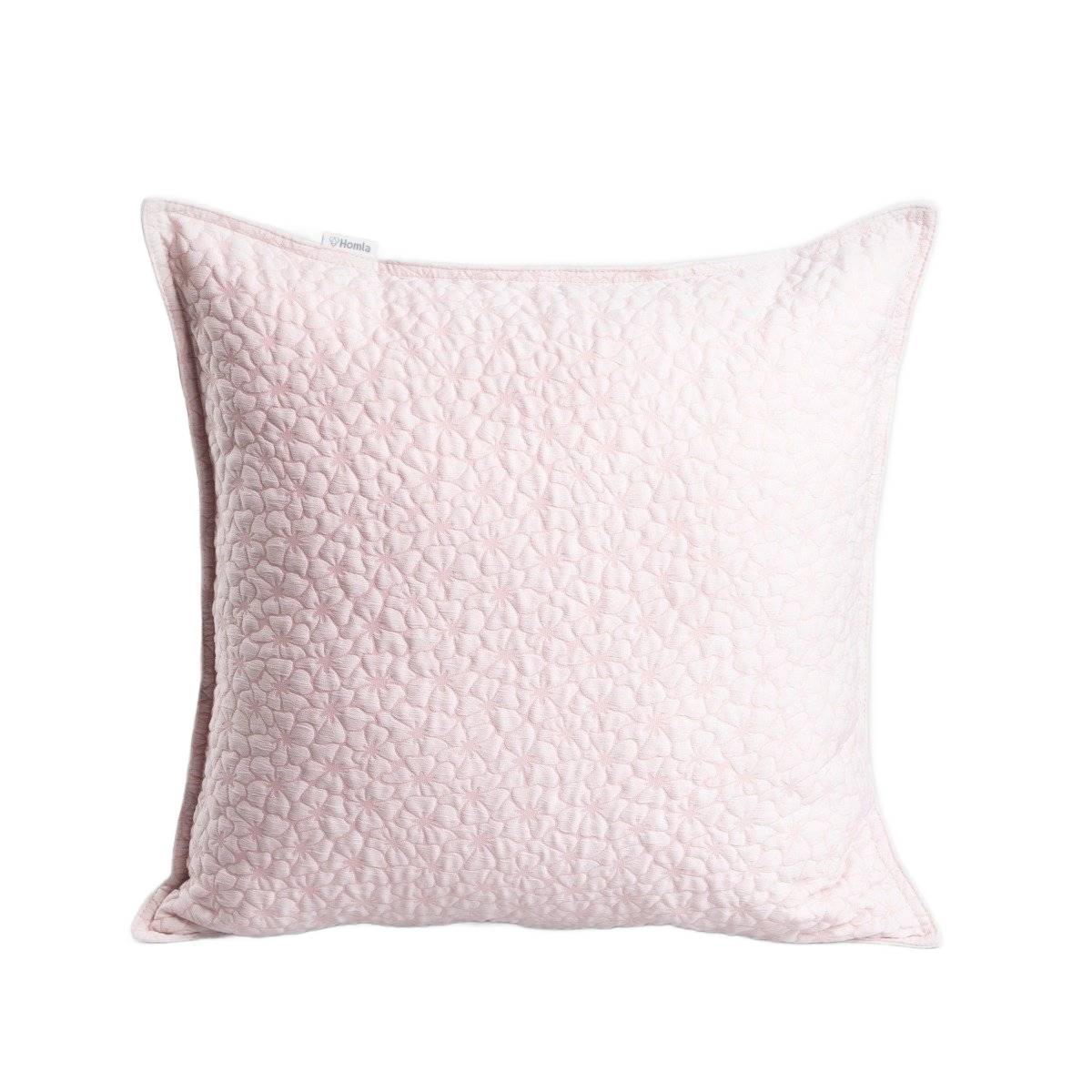 Blomster Jacquard Pink Pillowcase 45x45cm