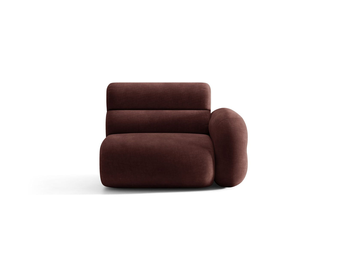 Neo — Modular Sofa (110x100x83 cm) Cherrywood (Golden 68) Right