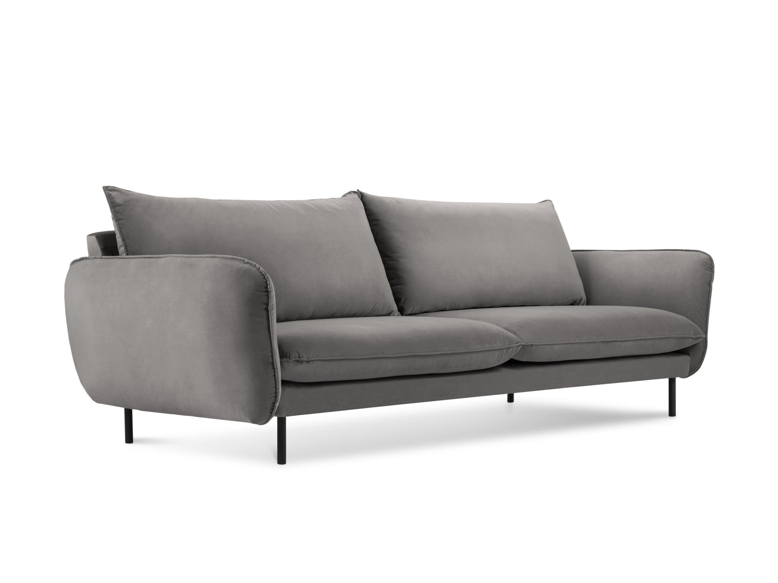 Vienna — diivan heleroheline (Bluvel 13) must metall