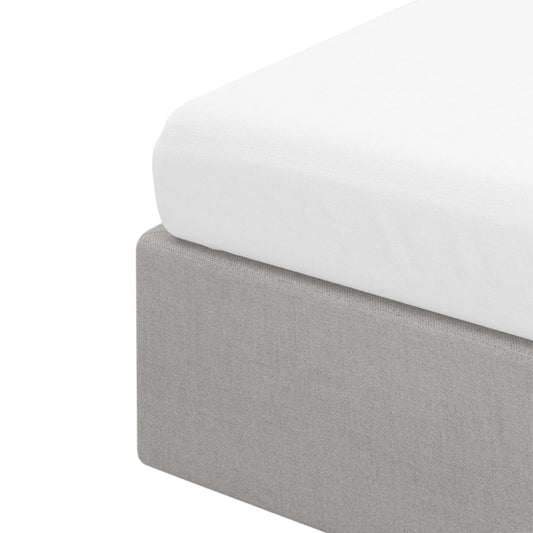 White Satin Sheet Danielle 180x200cm