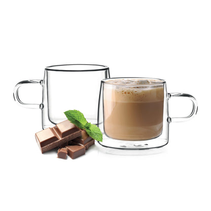 CEMBRA Double Wall Glass Set - 2 pcs, 0.26L