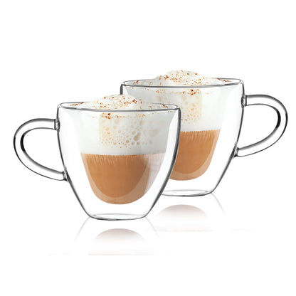 CEMBRA HEARTS Double Wall Glass Set - 2 Pieces 0.3L