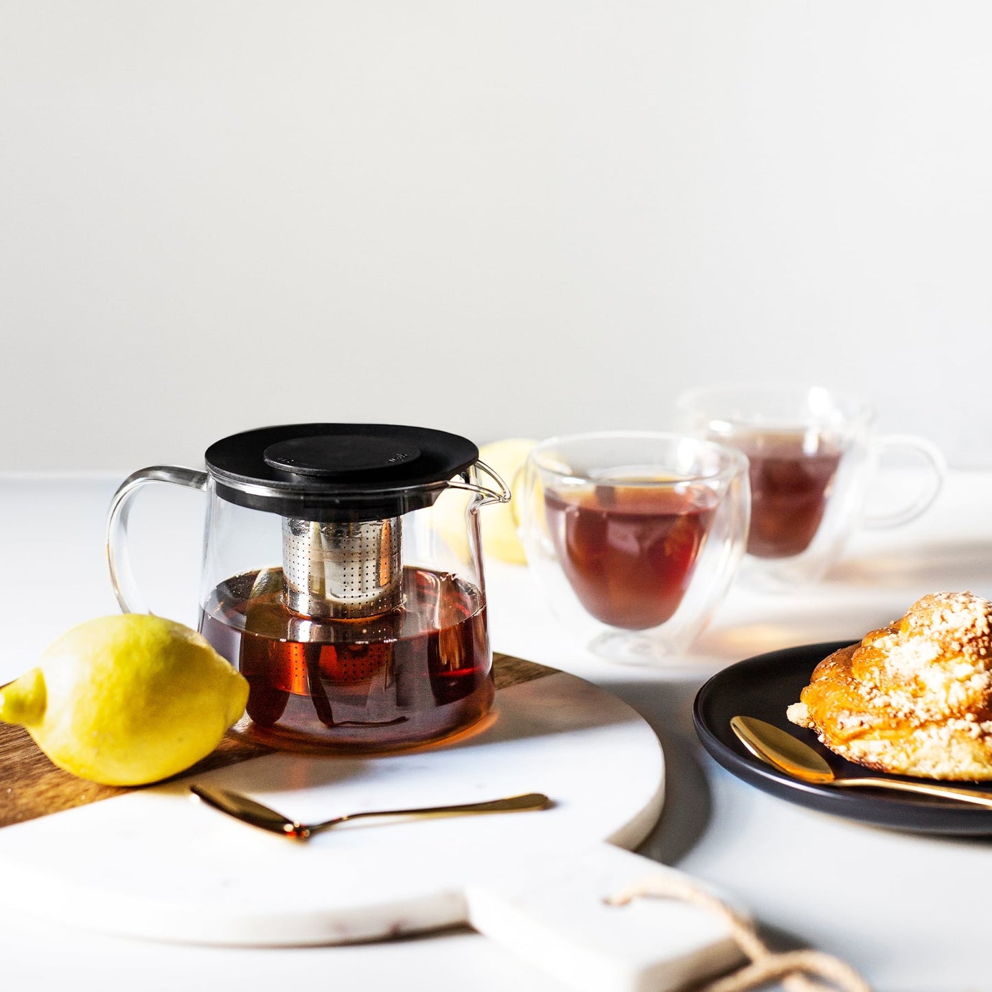 MILBO Pitcher with Coffee and Tea Maker 1L