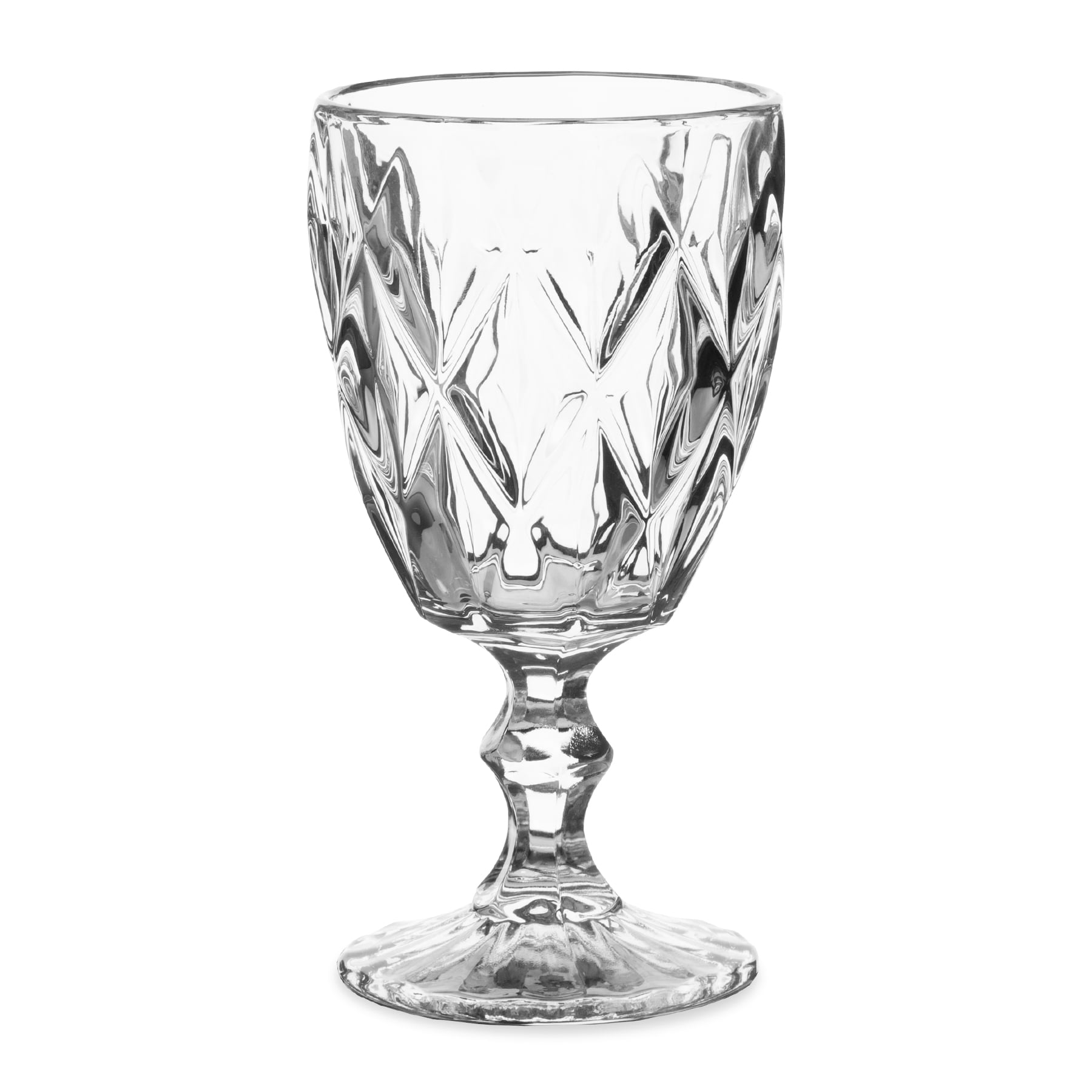 Set of wine glasses LUNNA Set of 4 Transparent Wine Glasses 0.31L