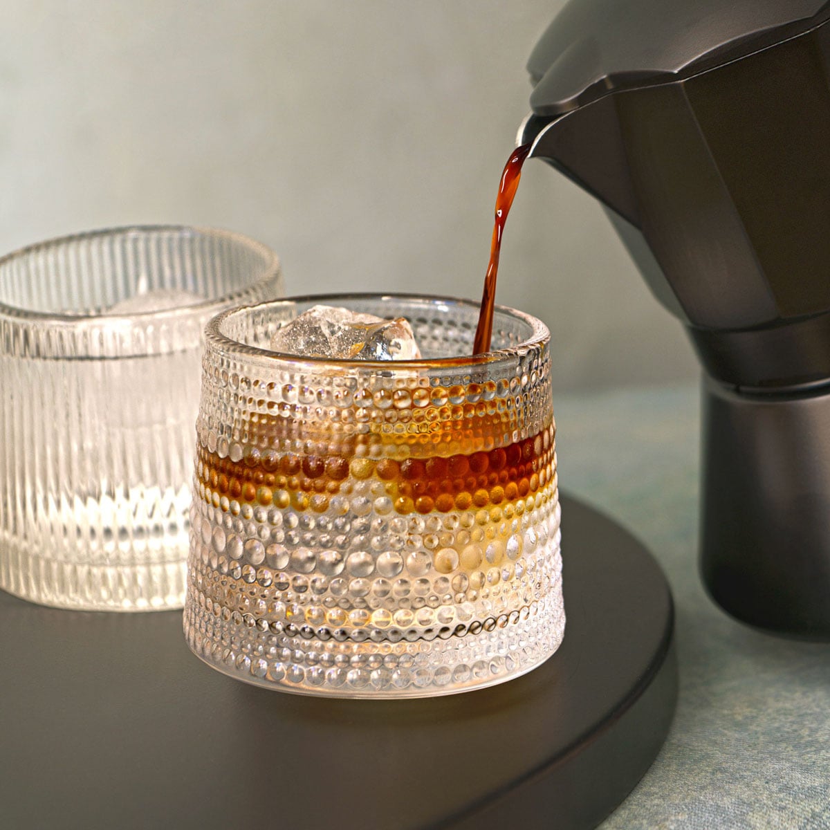 MIA MOKKA Black Coffee Maker 6 Cup