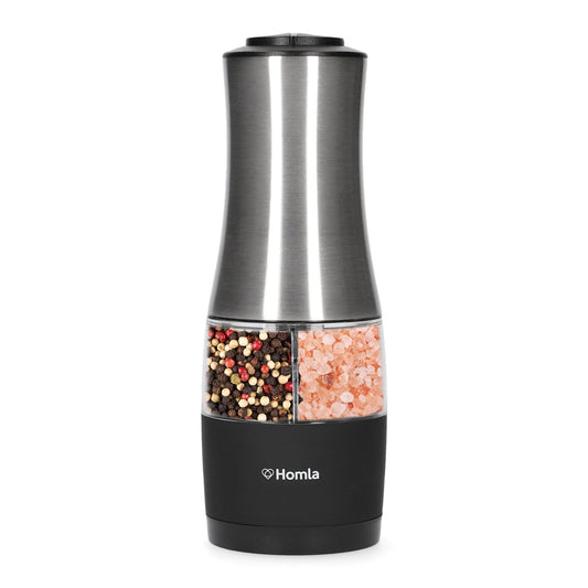 DISAS 2-in-1 Pepper and Salt Mill | 18 cm Kitchen Grinder