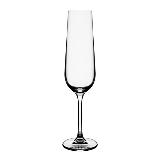 BRILLIANT Champagne Glasses Set of 4 - 0.2L Crystal Glassware