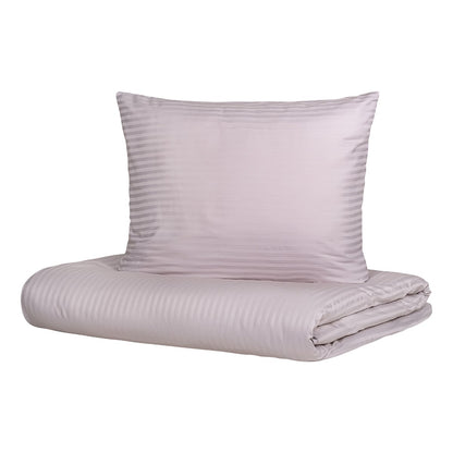 AGNES Satin Grey Duvet Set 160x200 cm