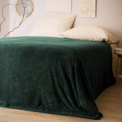 NOAH Green Bedspread 220x240 cm