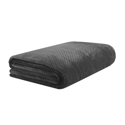 NOAH Gray Rice Grains Blanket 150x200 cm