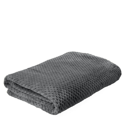 NOAH Gray Rice Grains Blanket 150x200 cm