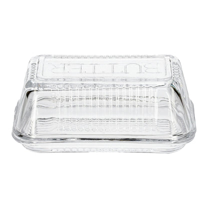 SIER Glass Butter Bowl 17x10 cm