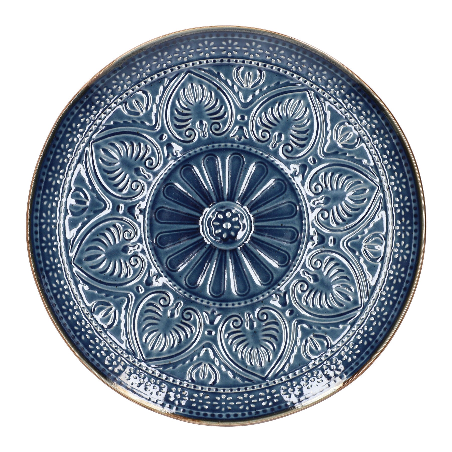 Indie Dark Blue Dinner Plate 27 cm