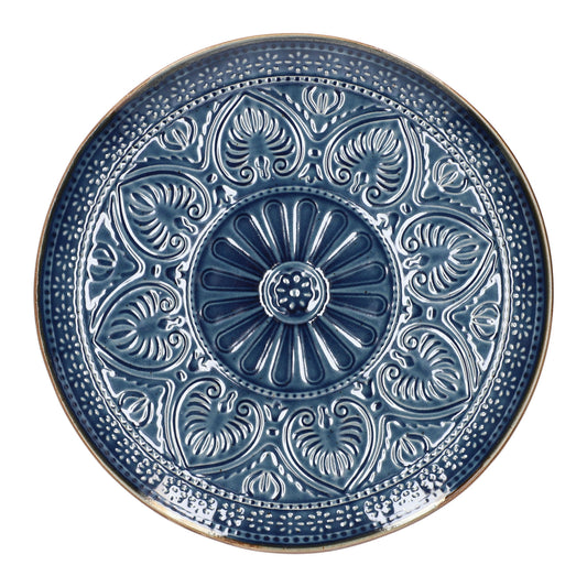 INDIE Dark Blue Dinner Plate 27 cm