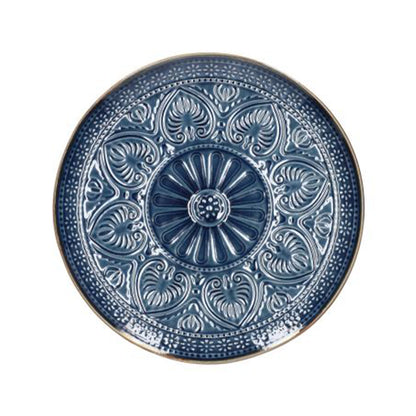 INDIE Navy Blue Dessert Plate 21 cm