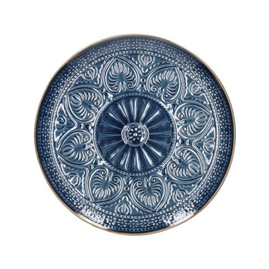 INDIE Navy Blue Dessert Plate 21 cm