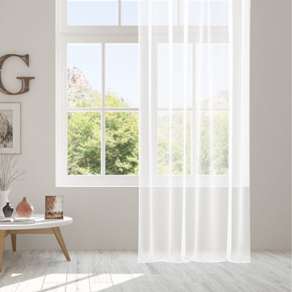 BIANCA White Curtain 140x250 cm