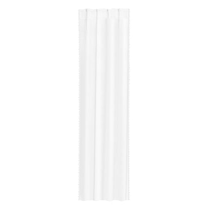 Curtain Dress ADI with Pompoms White 140x250 cm