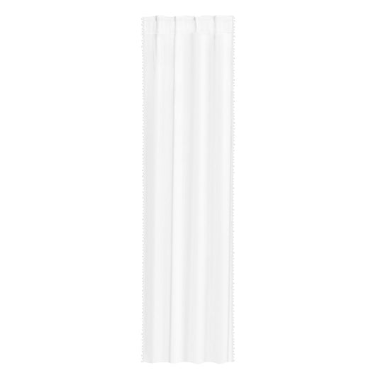 Curtain Dress ADI with Pompoms White 140x250 cm