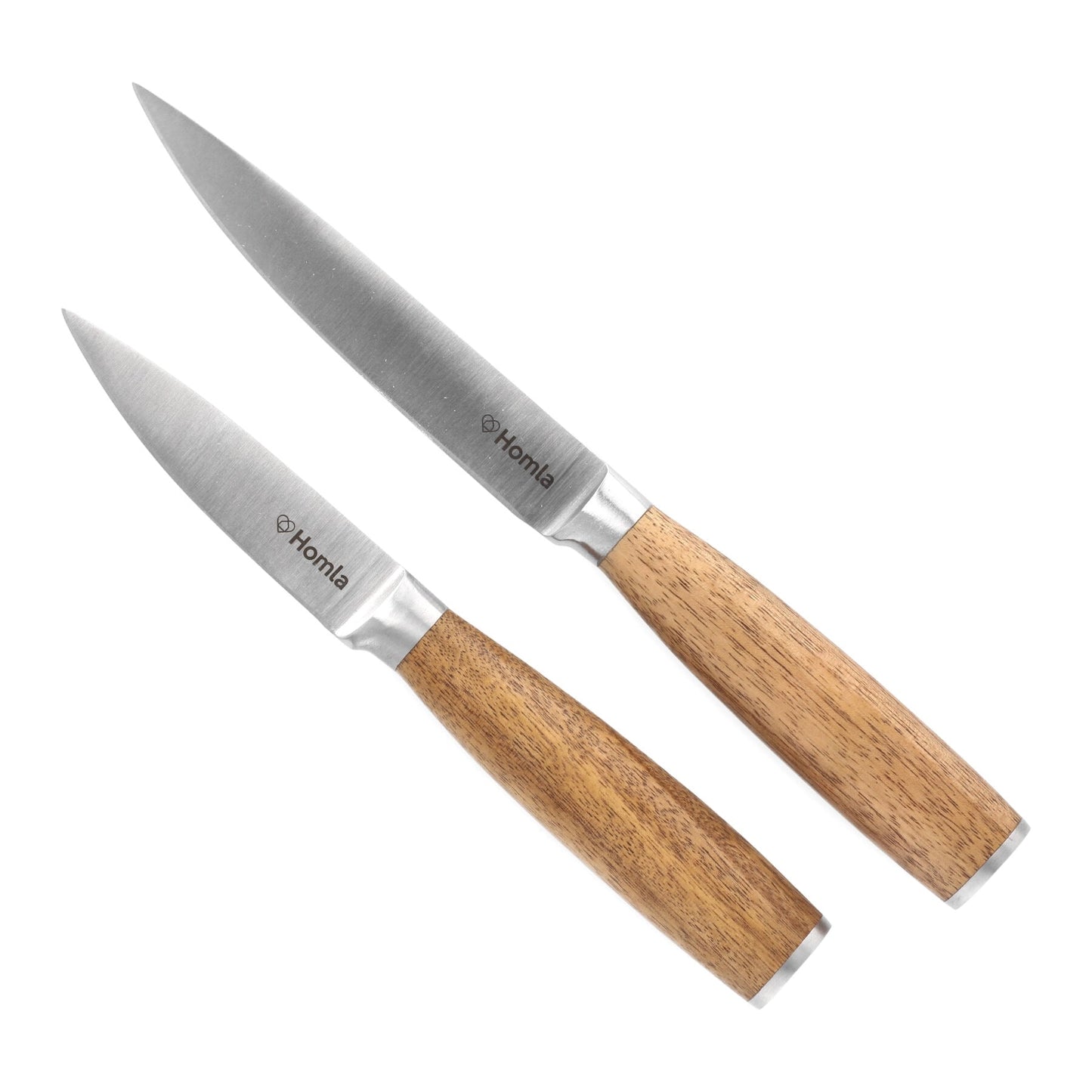 MOOKA 2-Piece Knife Set with Stainless Steel Blades
