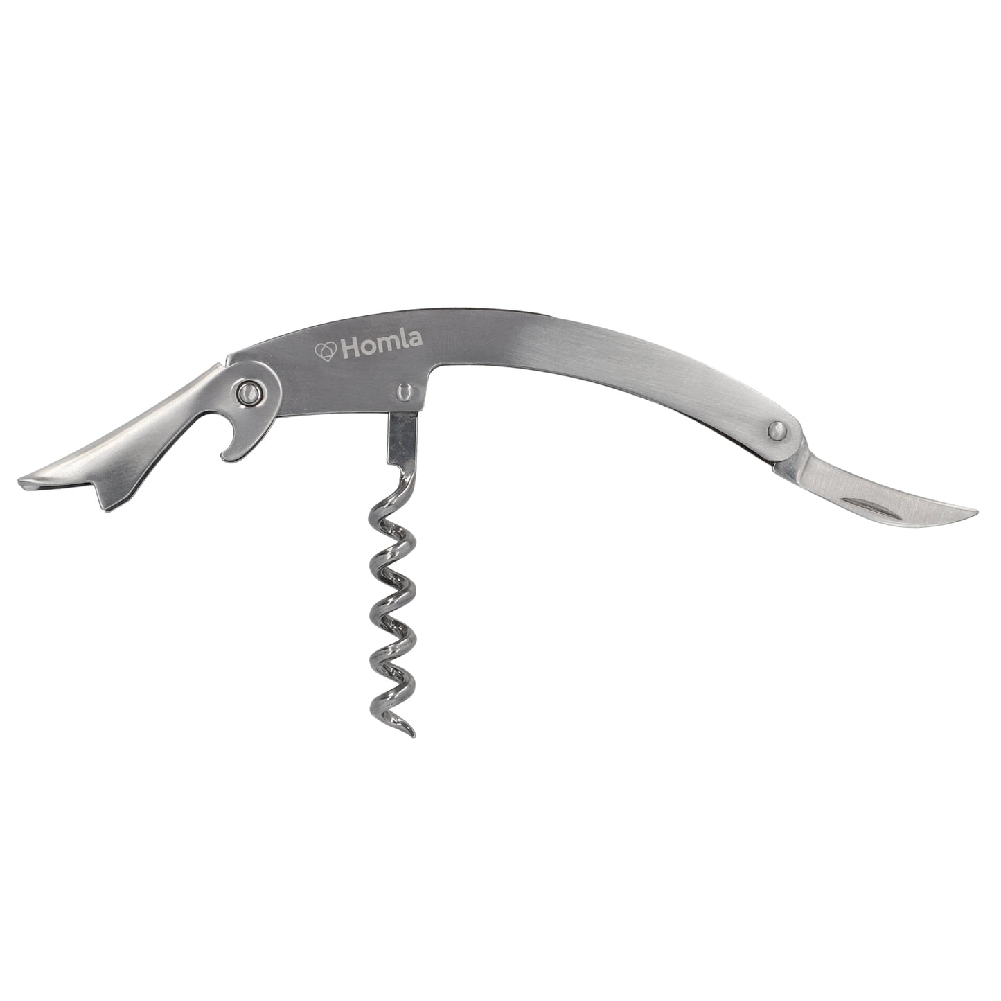 ALCOLE Wine Bottle Opener 11 cm Stainless Steel