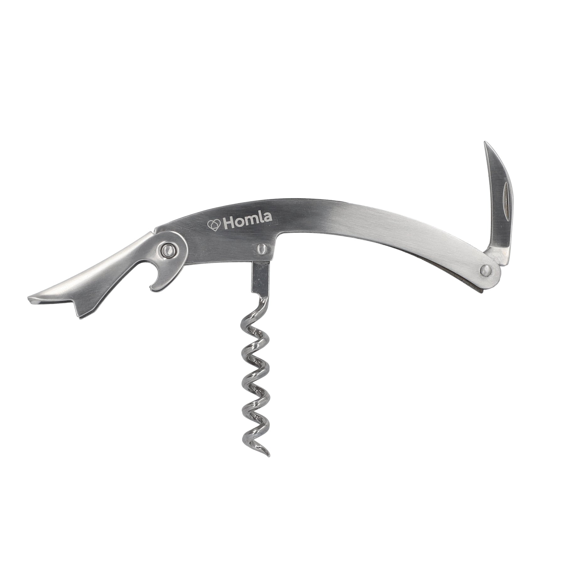 ALCOLE Wine Bottle Opener 11 cm Stainless Steel
