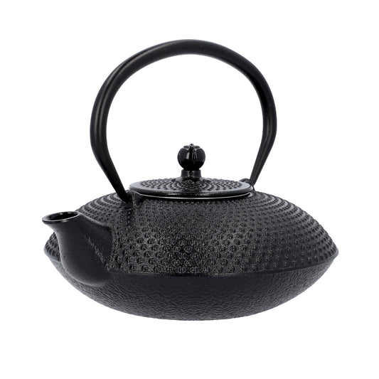 ANDREAS Cast Iron Tea Pot Black 0.8L