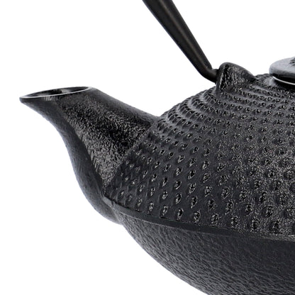 ANDREAS Cast Iron Tea Pot Black 0.8L