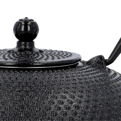 ANDREAS Cast Iron Tea Pot Black 0.8L