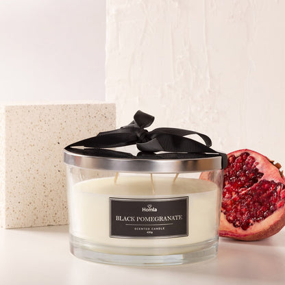 MOON Black Pomegranate Scented Candle 430g