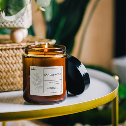 TOFU Sandalwood Scented Candle 190g