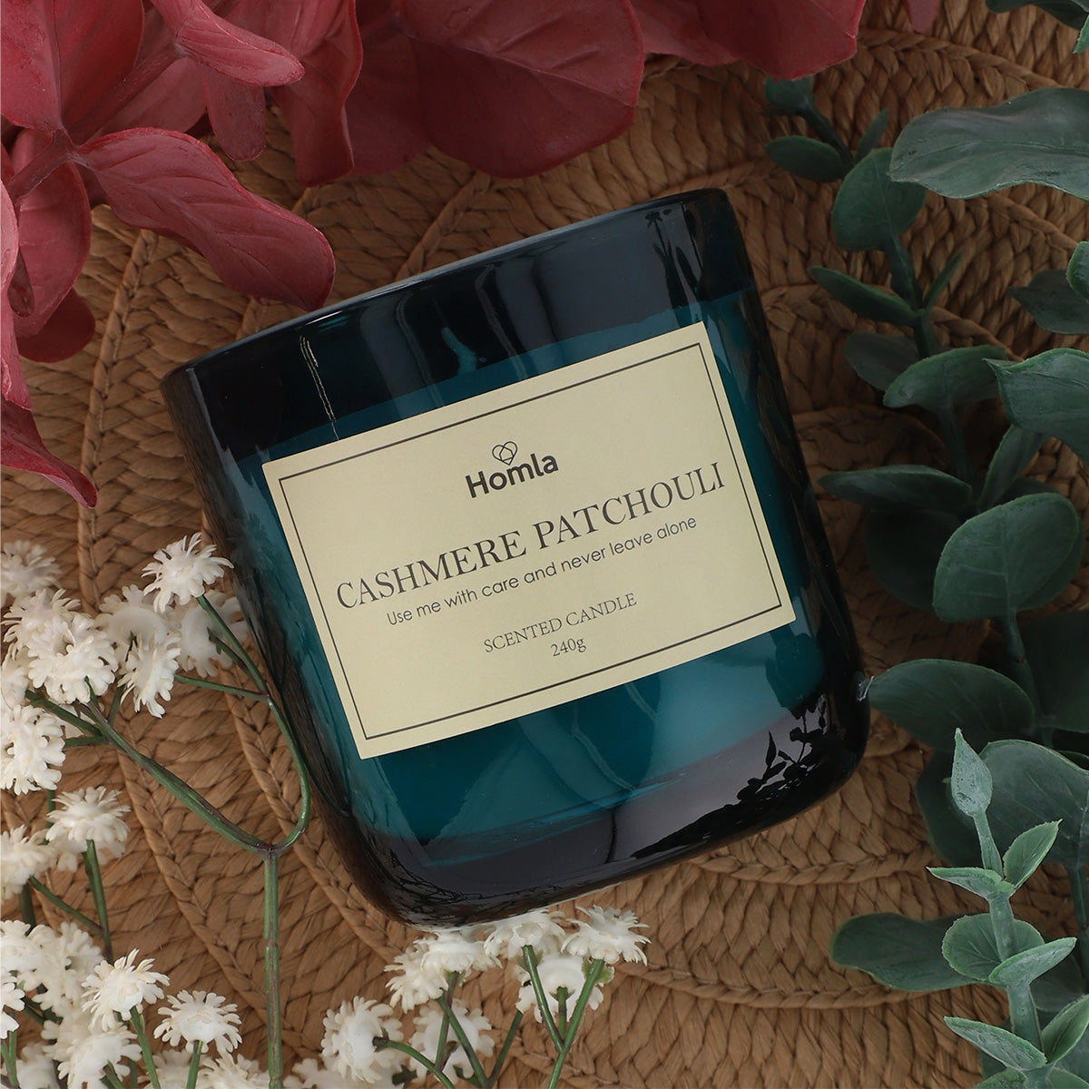 VERDE Cashmere Patchouli Scented Candle 240g