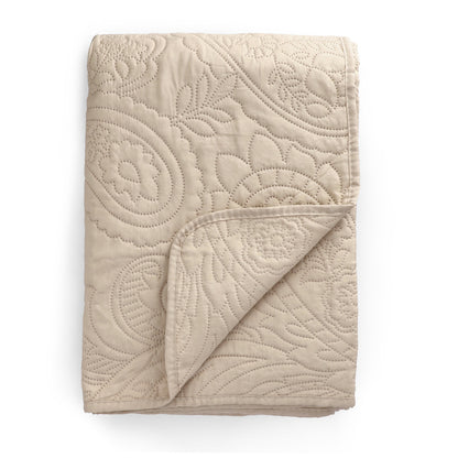 GOTA NEW Embossed Beige Bedspread 200x220 cm