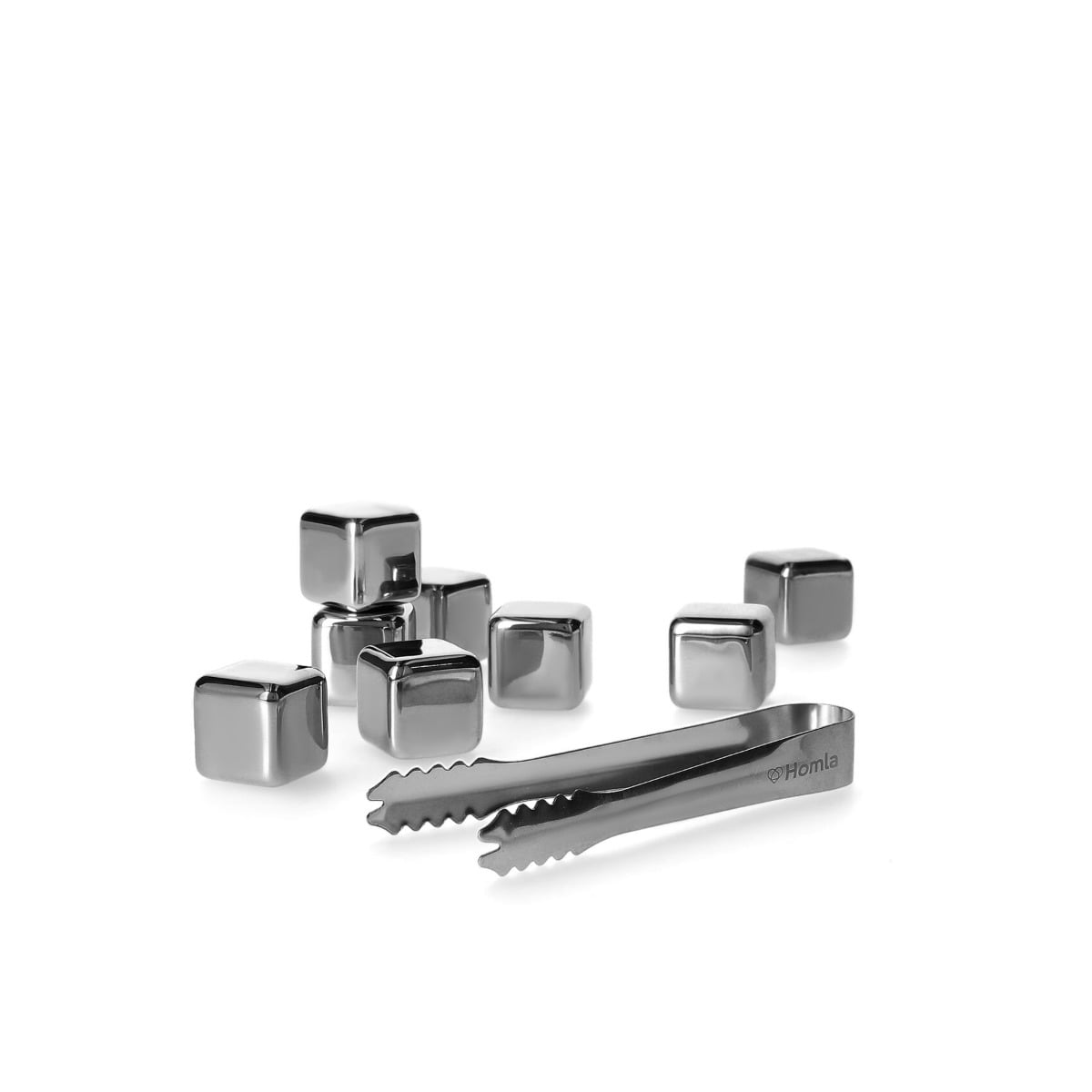 Set of Dice ALCOLE Steel with Pliers 9 pcs