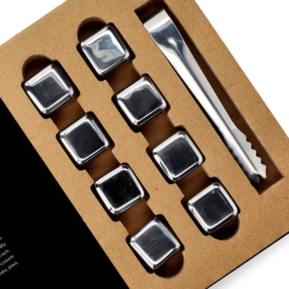 Set of Dice ALCOLE Steel with Pliers 9 pcs